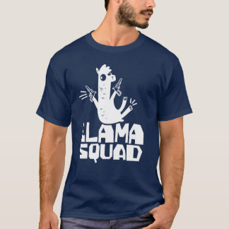 Camiseta Equipo de Llamas Animales Llamas Frases Divertidas