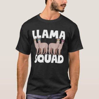 Camiseta Equipo de Llamas Granja Animal Llama