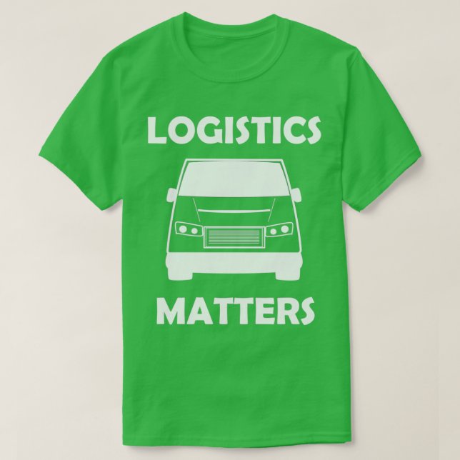 Camiseta Equipo de logística 2 (Diseño del anverso)