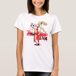 Camiseta Equipo de Lola Bunny Inglaterra Gráfico de Fútbol