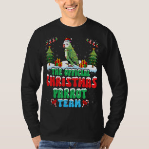 Camiseta Equipo de loro de navidades - Parrot usando Santa