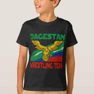 Camiseta Equipo de Lucha de Daguestán. La lucha del Cáucaso