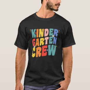 Camiseta Equipo De Maestra De Kinder Garten Para Mujeres Ni
