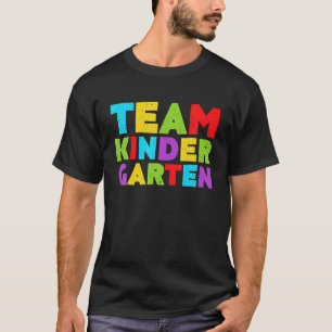 Camiseta Equipo de maestro de camisas de jardín de infancia