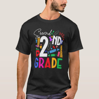 Camiseta Equipo de maestros de 2do grado Segundo grado Squa