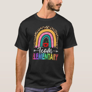Camiseta Equipo De Maestros De Educación Primaria Rainbow L