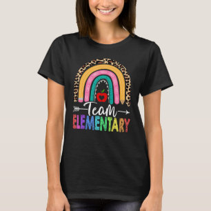 Camiseta Equipo De Maestros De Educación Primaria Rainbow L