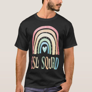 Camiseta Equipo de maestros de ESL Squad de vuelta al coleg