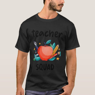 Camiseta Equipo De Maestros Divertido Proyecto De Pandilla 