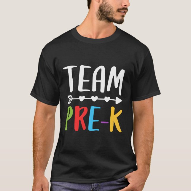 Camiseta Equipo De Maestros Preuniversitarios De Vuelta A L (Anverso)