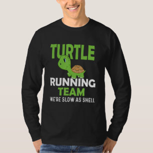 Camiseta Equipo de manejo de tortugas Somos lentos como cap