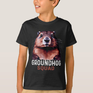 Camiseta Equipo de marmota vintage divertido amantes de la 