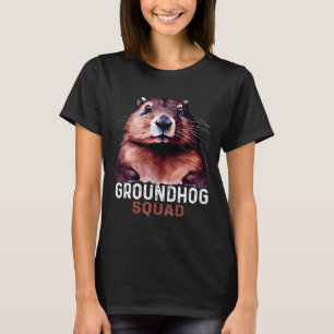 Camiseta Equipo de marmota vintage divertido para amantes d