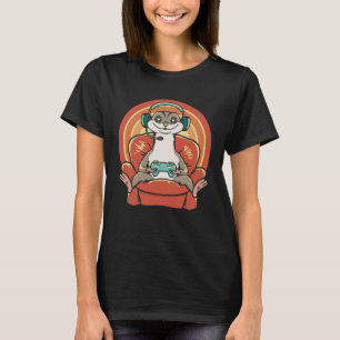 Camiseta Equipo De Meerkat De Juegos Para Jugadores