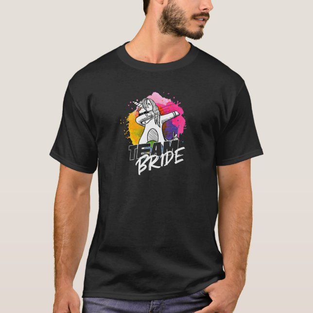 Camiseta Equipo de mujeres de la novia  Mujeres despedida d (Anverso)