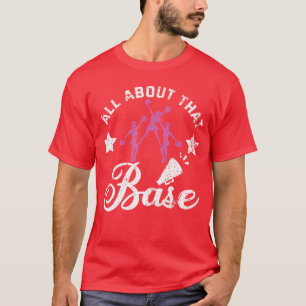 Camiseta Equipo de Mujeres Divertido Grupo de Porristas Tod