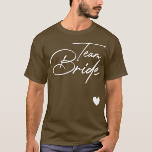 Camiseta Equipo de mujeres novia despedida de soltera boda