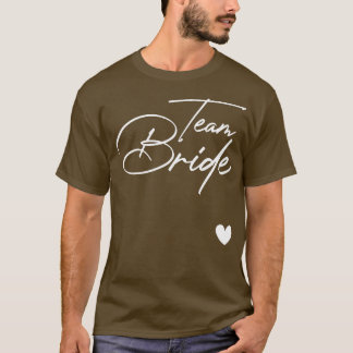 Camiseta Equipo de mujeres novia despedida de soltera boda