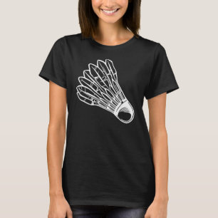 Camiseta Equipo de música deportiva Badminton Love Team Coa