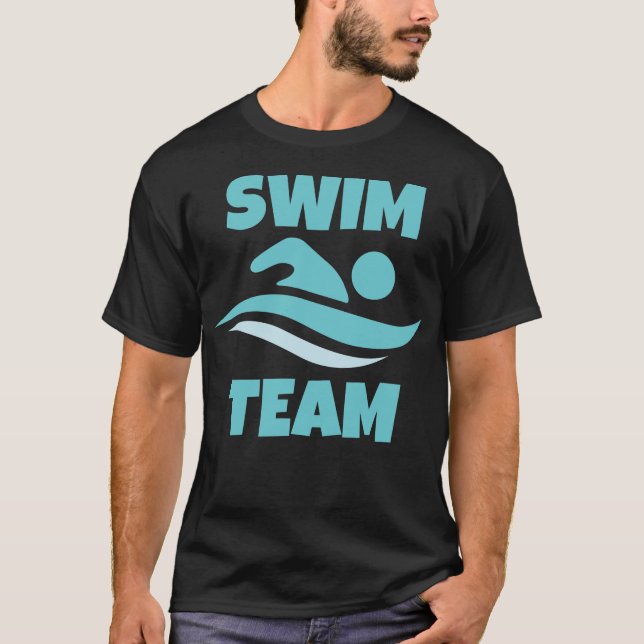 Camiseta equipo de natación (Anverso)