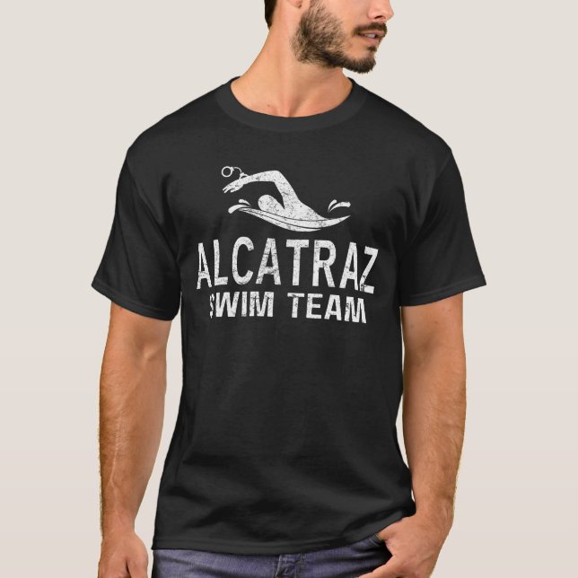 Camiseta Equipo De Natación De Alcatraz (Anverso)