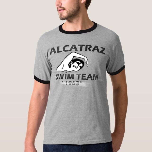 CAMISETA EQUIPO DE NATACIÓN DE ALCATRAZ (Anverso)