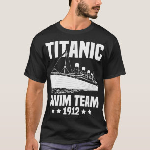 Camiseta Equipo de natación del Titanic Regalos divertidos 