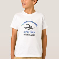 Equipo de natación infantil personalizado nadador