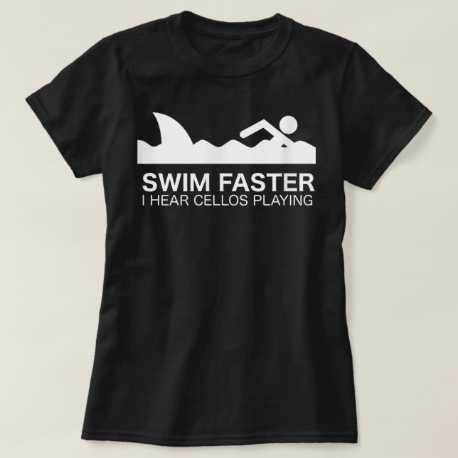 Camiseta Equipo de natación nace para volar con mariposa Sw (Diseño del anverso)