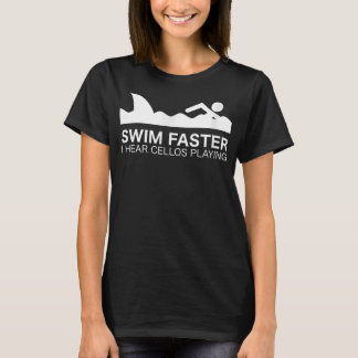 Camiseta Equipo de natación nace para volar con mariposa Sw