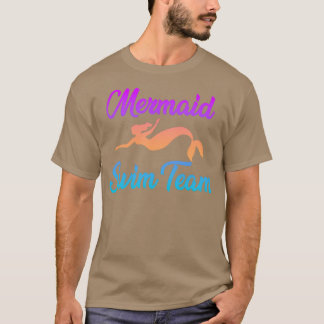 Camiseta Equipo de natación para sirenas