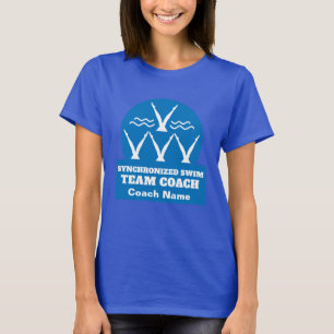 Camiseta Equipo De Natación Sincronizado
