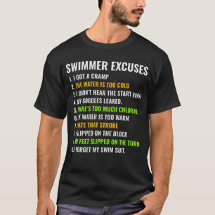 Camiseta Equipo De Natación Swimmer Atleta Deportes Acuátic