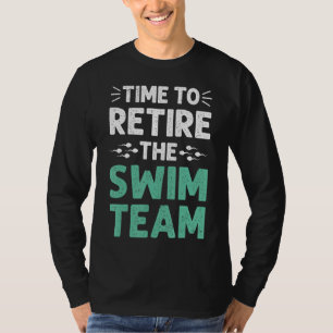 Camiseta Equipo De Natación Vasectomía Nadadores Jubilados