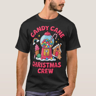 Camiseta Equipo de Navidad de Caramelo de Caña de Navidad G