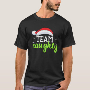 Camiseta Equipo de Navidades de Camisas Raras Equipo de Par