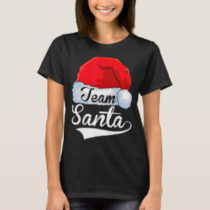 Camiseta Equipo de Navidades de la familia Santa