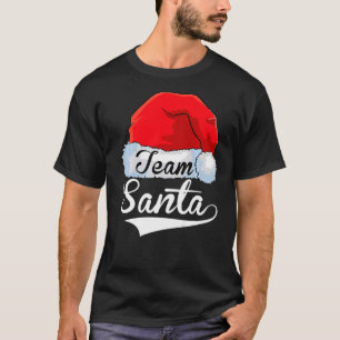 Camiseta Equipo de Navidades de la familia Santa
