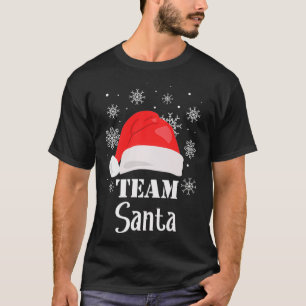 Camiseta Equipo de Navidades de Santa  Familia coincidiendo
