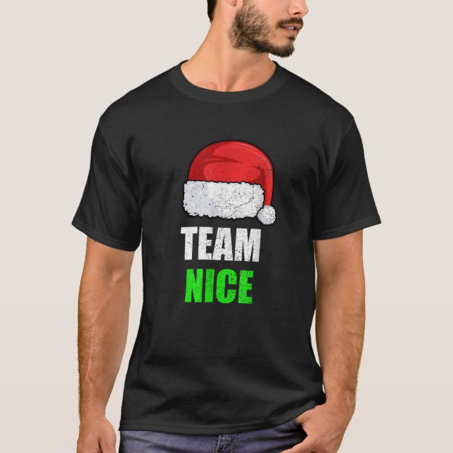 Camiseta Equipo de navidades Niza Familia De Camisas Que Co (Anverso)