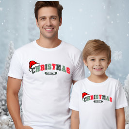 Camiseta Equipo de navidades que coincide con la familia ma