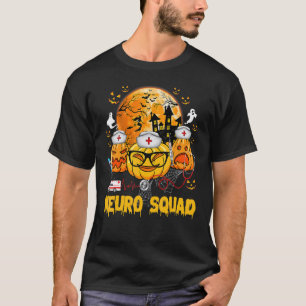 Camiseta Equipo de Neuro Calabaza Enfermera Fantasma Espelu