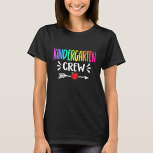 Camiseta Equipo de niños de kindergarten maestro primer día