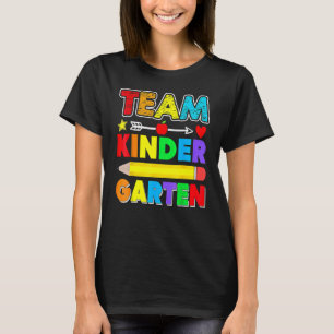 Camiseta Equipo de niños de kindergarten profesora Apple St