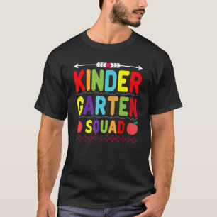 Camiseta Equipo de niños de kindergarten Squad feliz primer