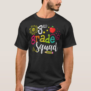 Camiseta Equipo de niños del primer día del tercer curso de