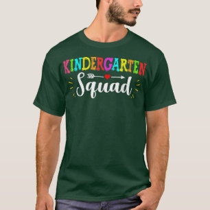 Camiseta Equipo De Niños Escuadrón De Tee Teacher De Vuelta