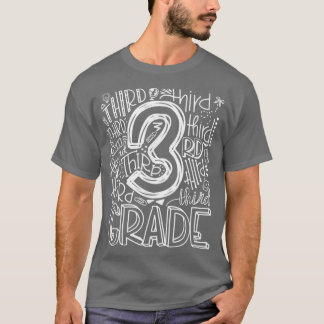 Camiseta Equipo De Niños Maestros De Nuevo A La Escuela 3er