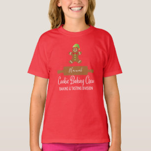 Camiseta Equipo de Niños para Hornear Galletas Hombre de Je