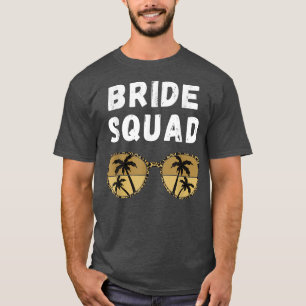 Camiseta Equipo de Novia Aniversario de Boda Fiesta Bridal